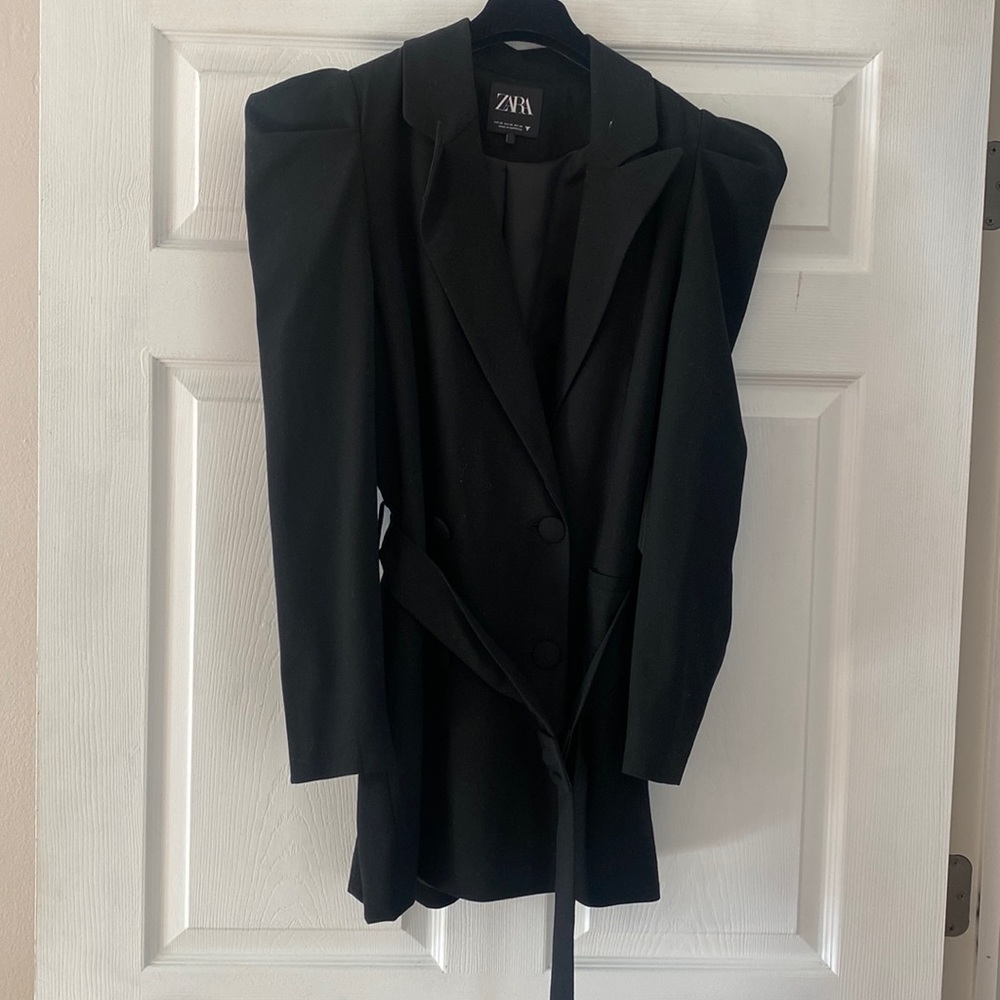 Zara New blazer XS black